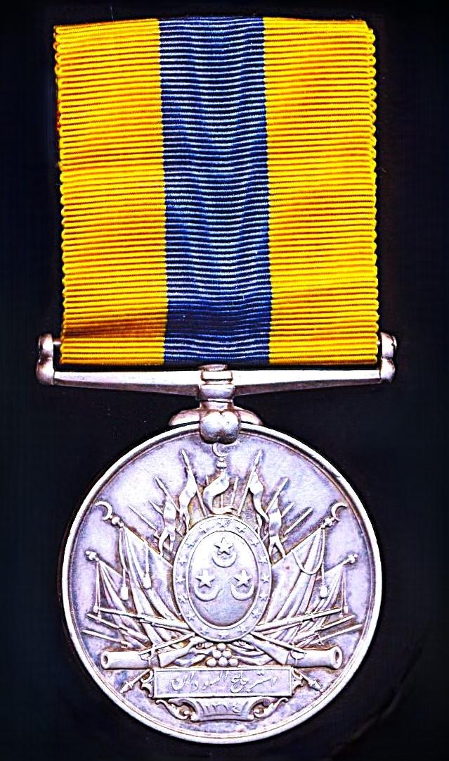 Egypt (Khedivate): Sudan Medal 1896-1908. Silver issue. No clasp (1907 Lcrs-Naik Rahimat Khan. 1st Bo: Lancers.)
