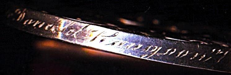 India General Service 1854-95, 1 clasp, Burma 1885-7 (716. Vol. A. MacDonald Rangoon Vol. Rifles.)