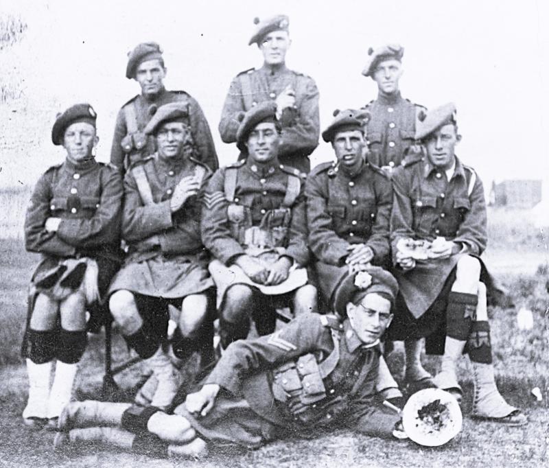 A well documented 'Gordon Highlanders' overseas affiliate regiment Second World War Africa Service & Long Service Medal pair: Sergeant John Thomas Furness, Cape Town Highlanders