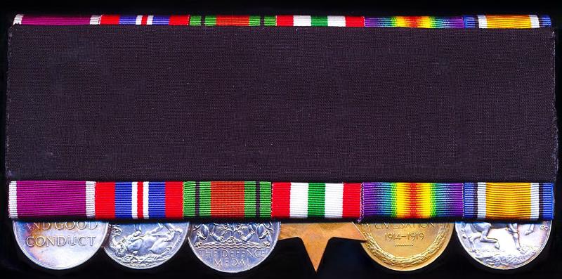 A most tragic 'Death by Cut-Throat Razor' medal group of 6, to an Officer who served in France & Flanders, Turkey & China (Tientsin & Shanghai) & in Italy 1945: Captain William James Newton, Royal Army Pay Corps, late 7th Bn King's Shropshire Light In