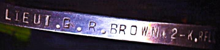An Indian Army Officer's World Wars & North West Frontier of India campaign medal group of 4: Lieutenant Geoffrey Record Brown, 2nd Battalion Kumaon Rifles, late 4/11th & 3/7th Gurkha Rifles late Indian Army Reserve of Officers