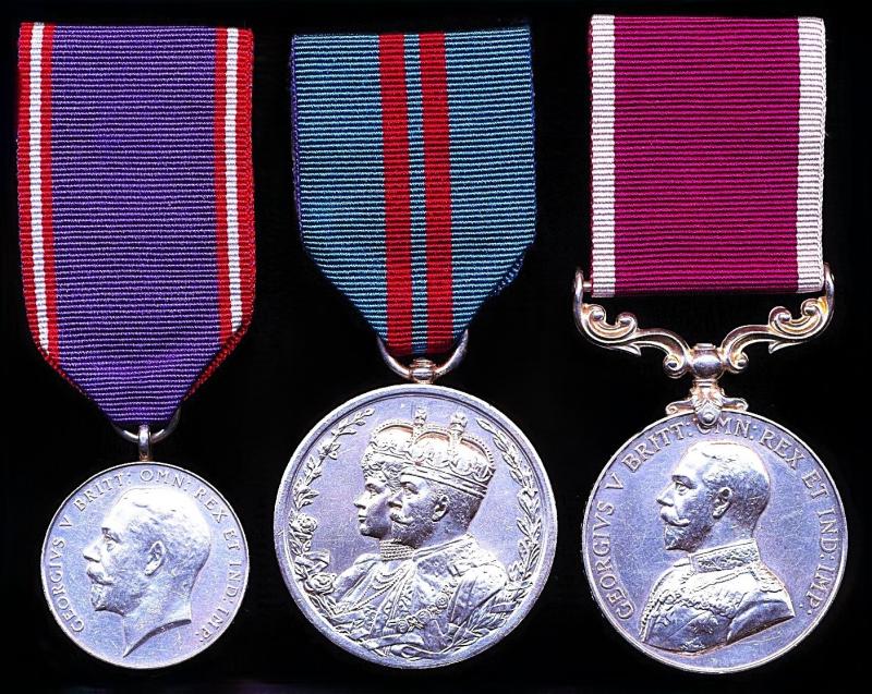 A 1911 ‘Delhi Durbar’ R.V.M. and long service medal group of 3: Conductor Henry Nicholl, Indian Ordnance Department late Royal Artillery