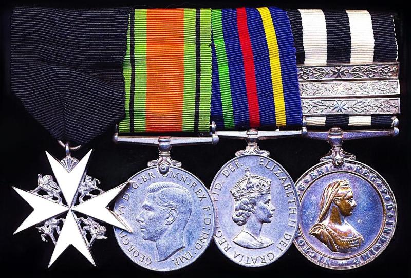 An Order of St John group of four awarded to Corps Superintendent F. A. Herbert, Kent St. John Ambulance Brigade
