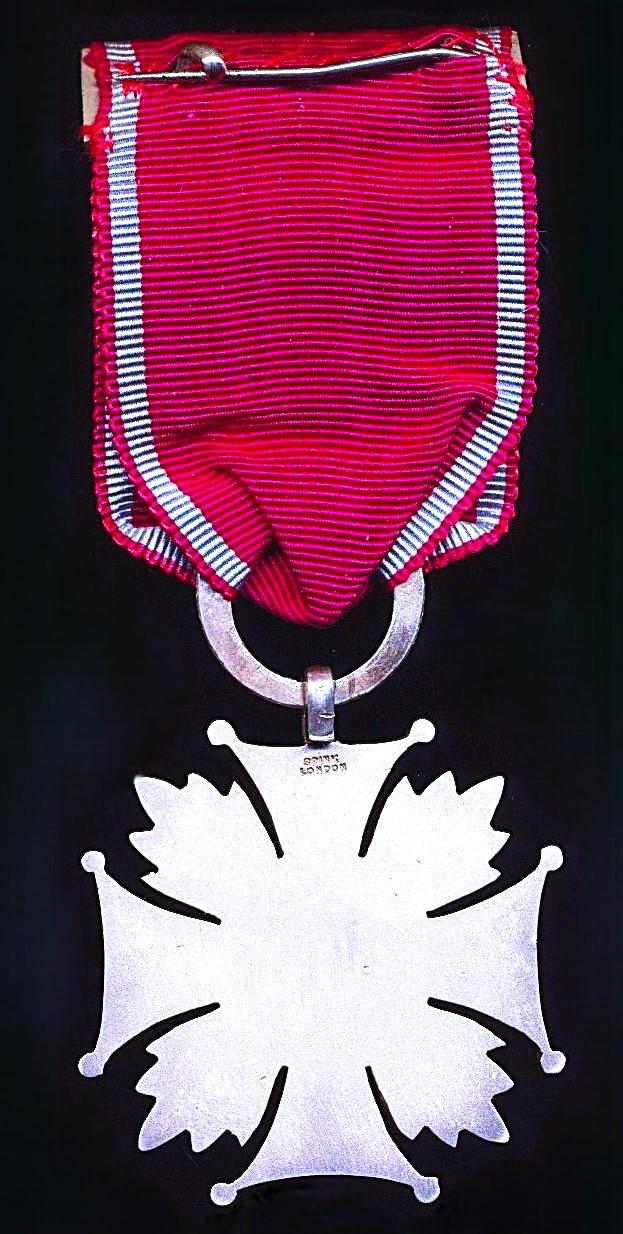 Poland (Polish Government in Exile): Cross of Merit. 2nd Class. Silver & enamel breast badge