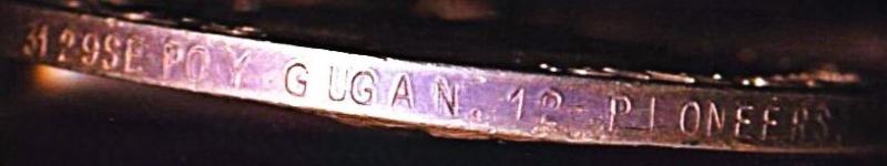 General Service Medal 1918-62. GV first issue with clasp 'Iraq' (3129 Sepoy Gugan. 12-Pioneers.)