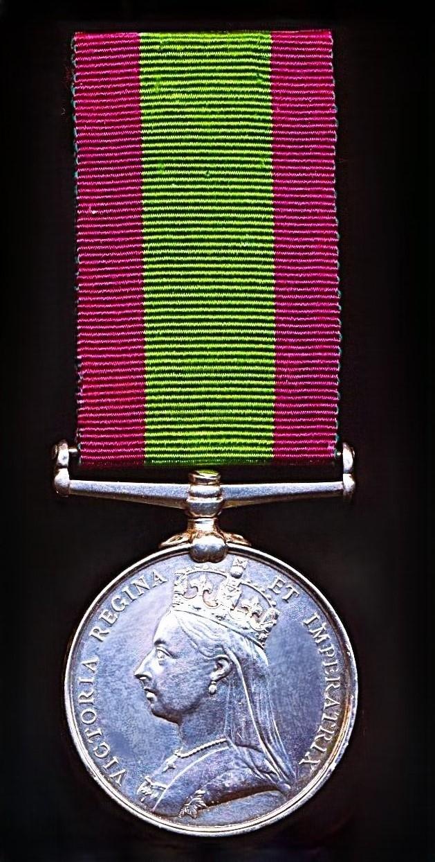 Afghanistan Medal 1878-80. No clasp (Offg. Supt. Mr. A. J. M. Reade. Tele. Dep.)
