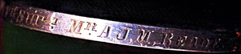 Afghanistan Medal 1878-80. No clasp (Offg. Supt. Mr. A. J. M. Reade. Tele. Dep.)