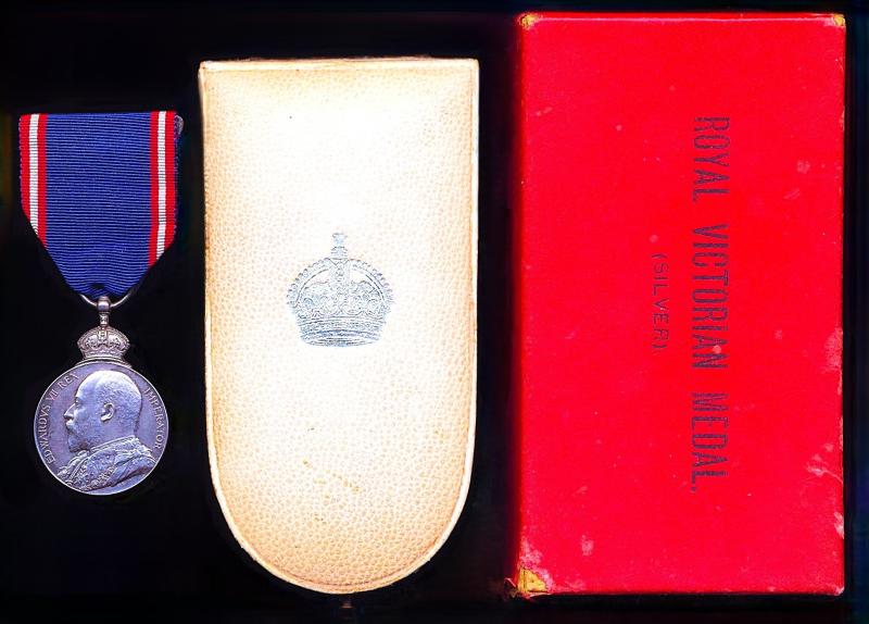 Royal Victorian Medal. EDVII Silver issue